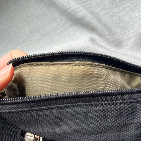 Baggallini Black Four Zipper Nylon Organizational Carry-All Large Crossbody Bag - Picture 11 of 11